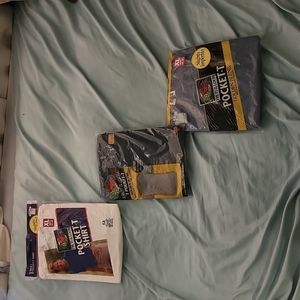 Set of 3 XL Men's Pocketed Tshirts